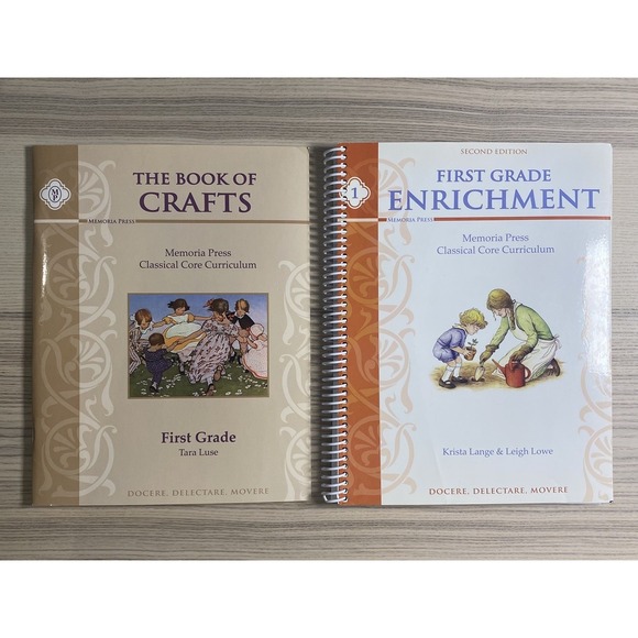 Memoria Press First Grade Enrichment Guide Book of Crafts Homeschool Curriculum - Picture 2 of 16